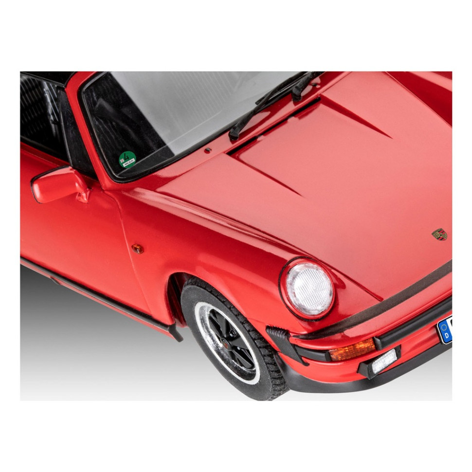 Сборная модель-копия набор Porsche 911 Carrera 3.2 Targa Revell RVL-67689 уровень 3, 1:24