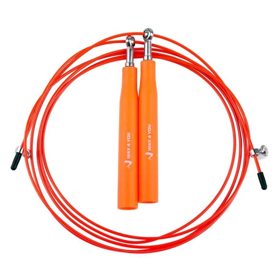 Скоростная скакалка ULTRA SPEED CABLE ROPE 3 Way4you w40036-or