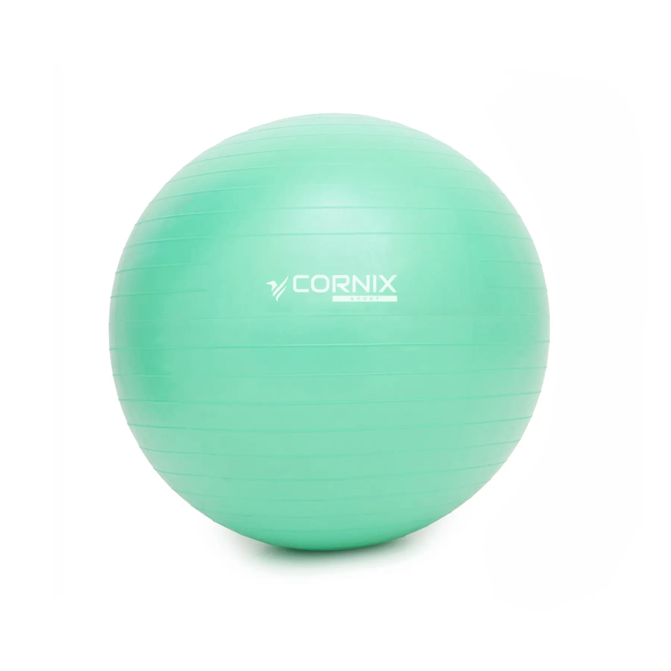 Мяч для фитнеса Anti-Burst Cornix  XR-0366 мятный 55 см 