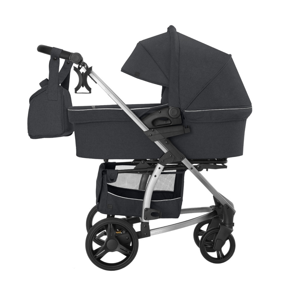Коляска детская универсальная 2в1 CARRELLO Vista CRL-6501/1 Serious Grey