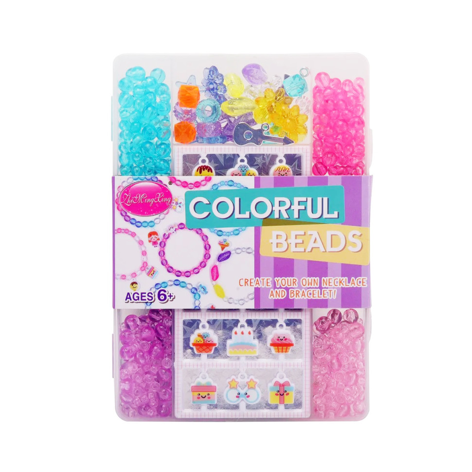 Набір для створення прикрас Colorful Beads Bambi 11538 намистини, декоративні елементи