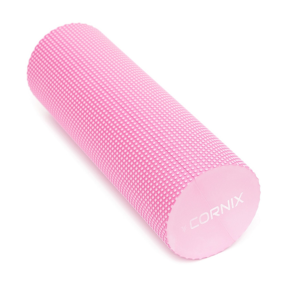 Массажный ролик (валик, роллер) Cornix XR-0303 Pink 45 x 15 см