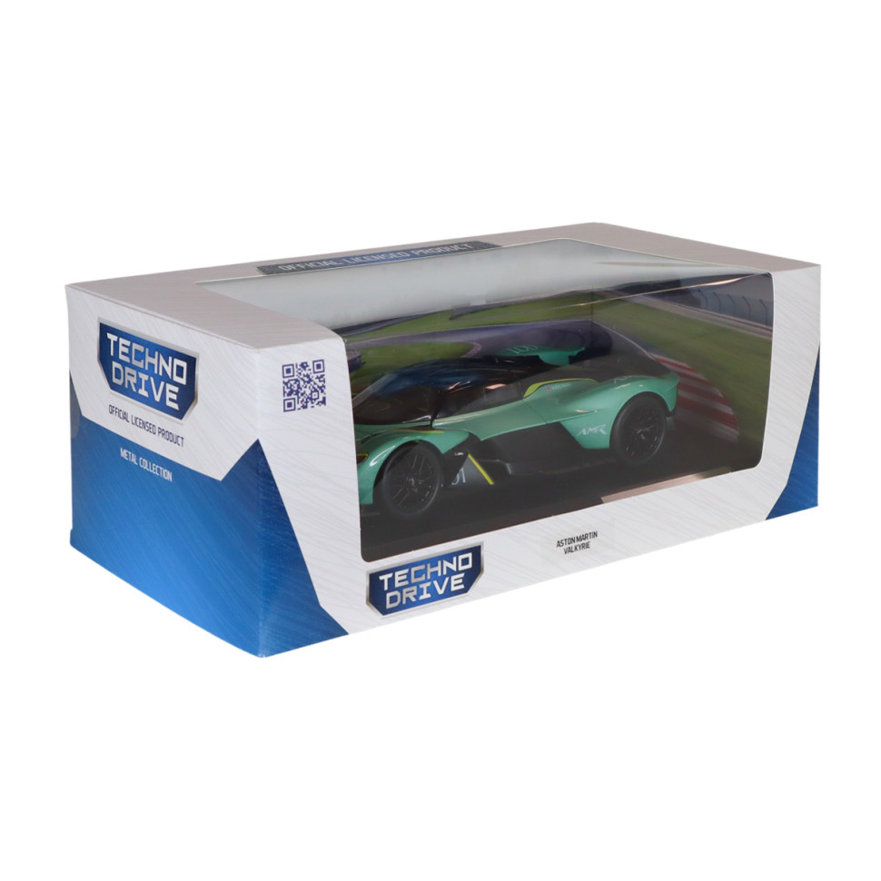 Дитяча автомодель Aston Martin Valkyrie TechnoDrive 250938AMVKSG зелений, 1:18