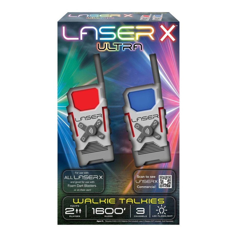 Детский игрушечный набор раций Ultra Laser X 87557 для двух человек