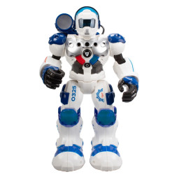 Інтерактивний дитячий "Робот-Патрульний STEM" BlueRocket XT380972
