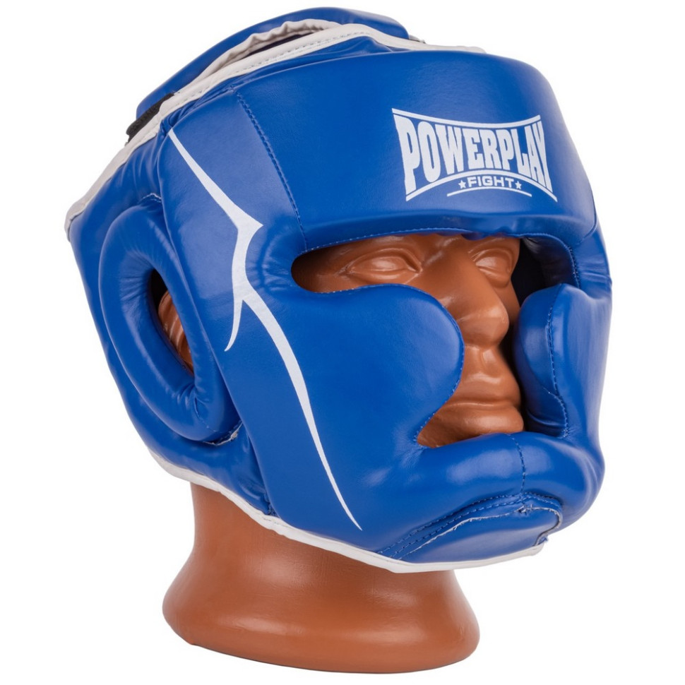 Боксерський шолом тренувальний PowerPlay PP_3100_XS_Blue, XS