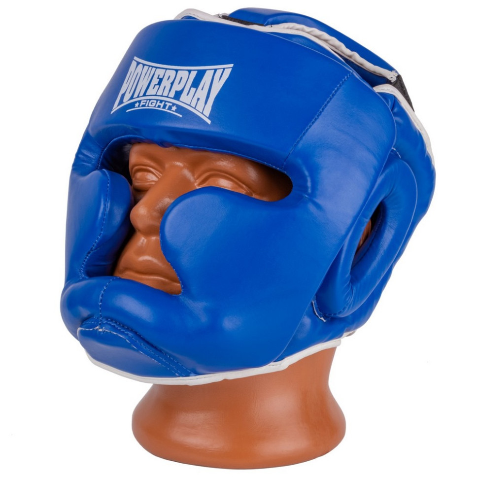 Боксерський шолом тренувальний PowerPlay PP_3100_XS_Blue, XS