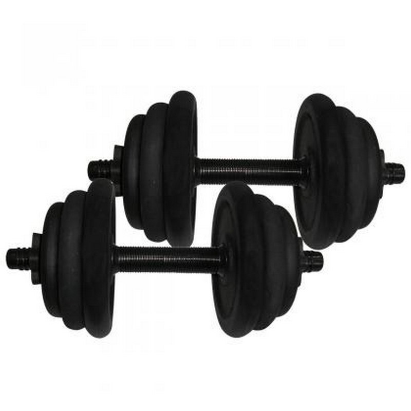 Гантели наборные литые Newt NE-300-GP013-2, 2 шт по 12,5 кг