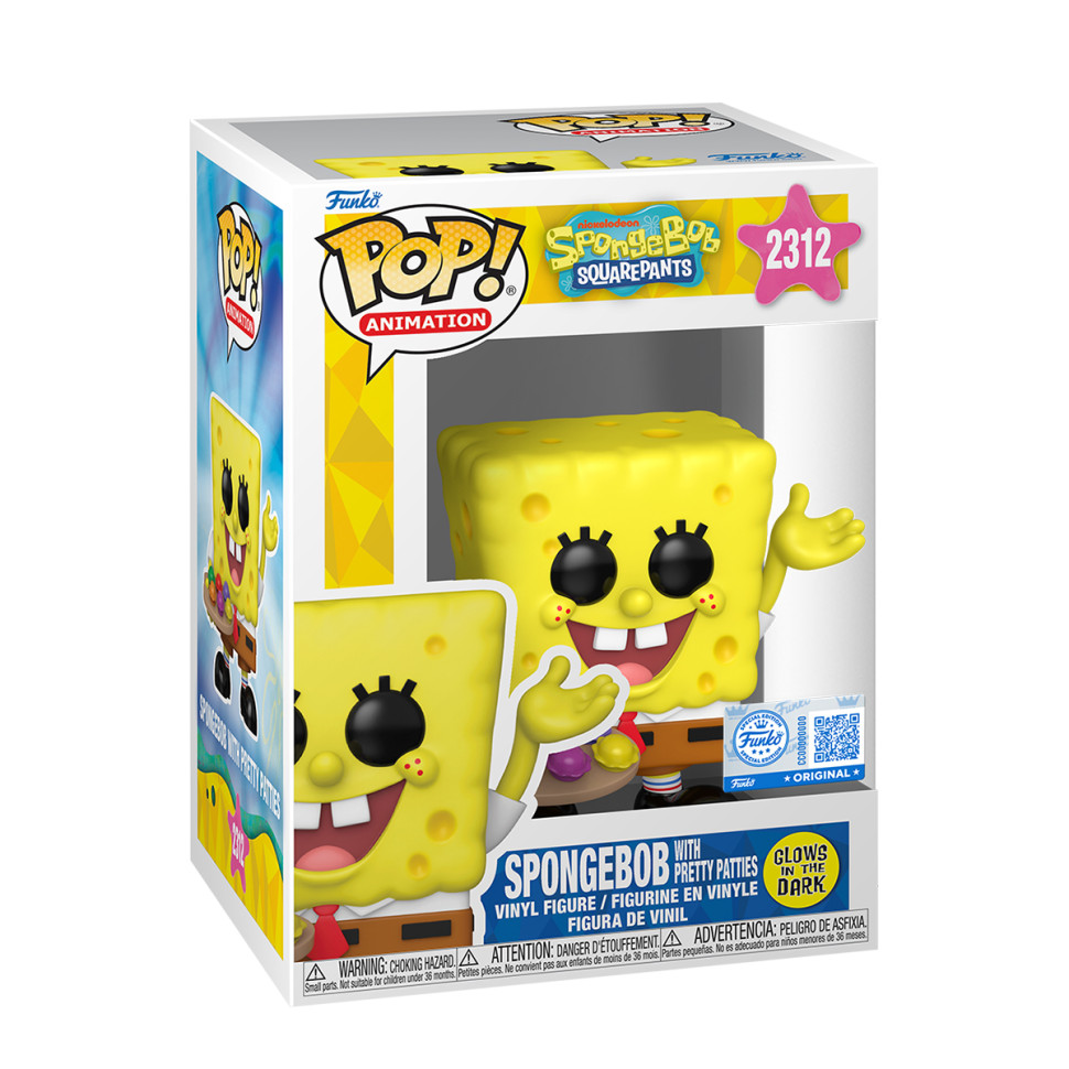 Ігрова фігурка Губка Боб з крабсбургерами (GW) Funko POP! 92009 серії 