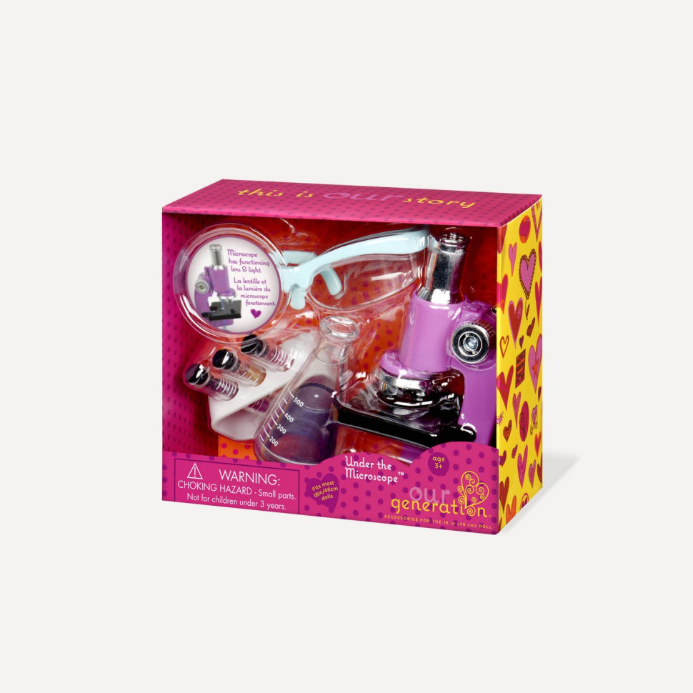 Набор аксессуаров Our Generation микроскоп BD37241Z