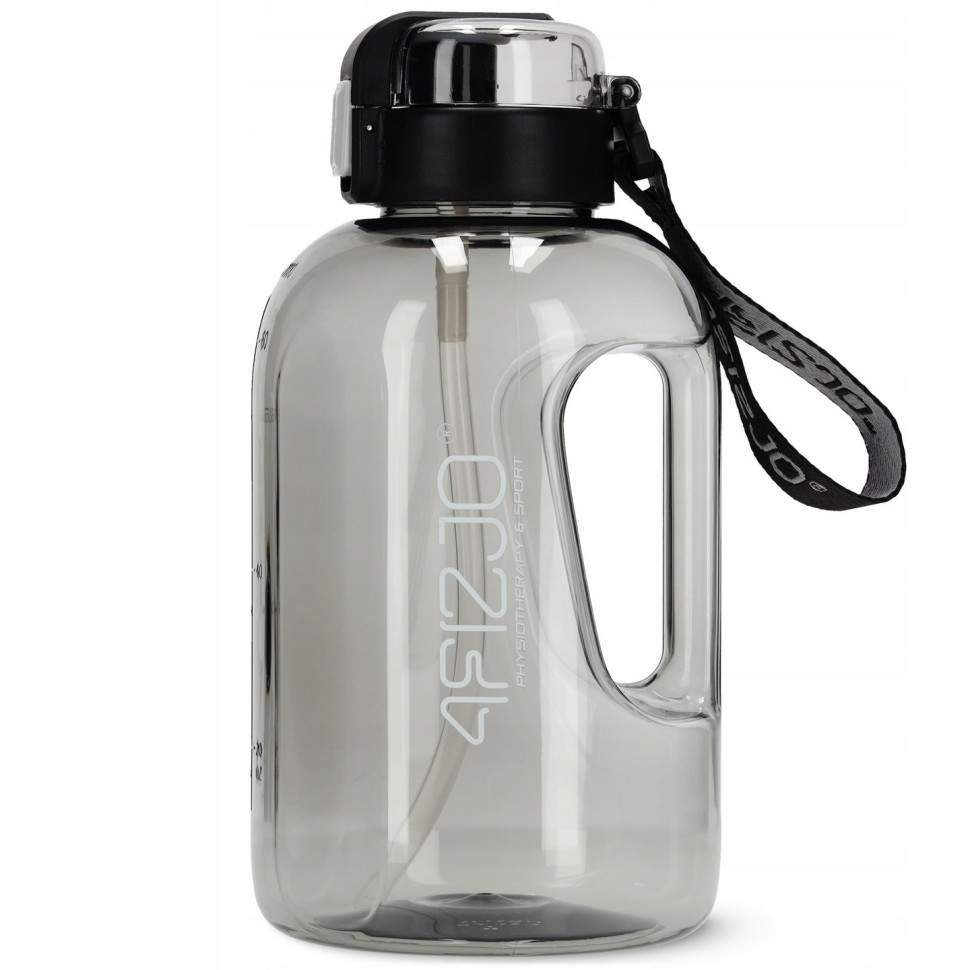 Пляшка для води спортивна 4FIZJO P-5905973403825 Grey 2000 мл 