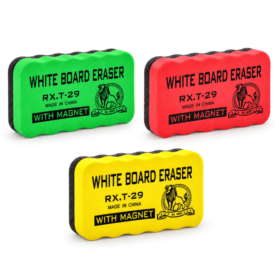 Губка для доски магнитная SMART COLOR-IT Т29, 10,5х5,5х2 см