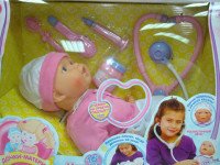 Кукла пупс 5238 Малышка с набором доктора