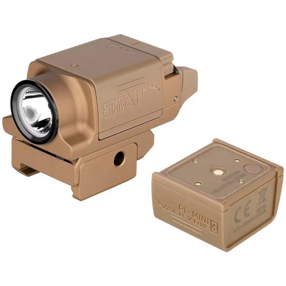 Ліхтар PL-Mini 3 Valkyrie Olight 0.0002.0102 desert tan 600 люменів