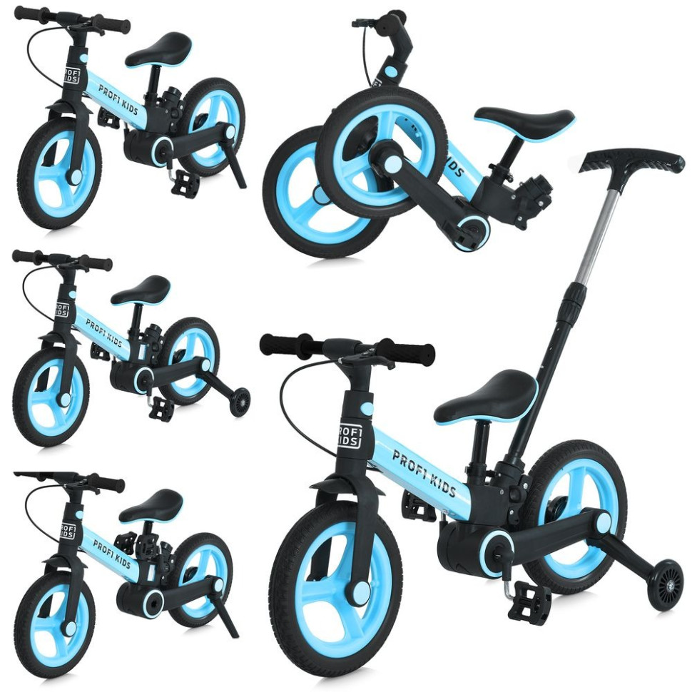Велосипед-трансформер 3 в 1 Profi Kids 12 д. MB 1021-6 колесо 12 дюймов