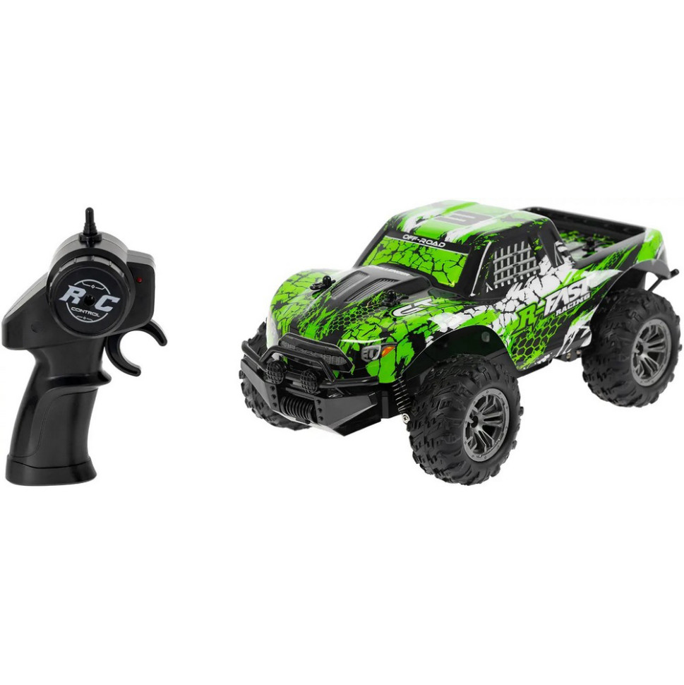 Скоростной вездеход на радиоуправлении OFF-ROAD RACER OTAMANKO С009 green