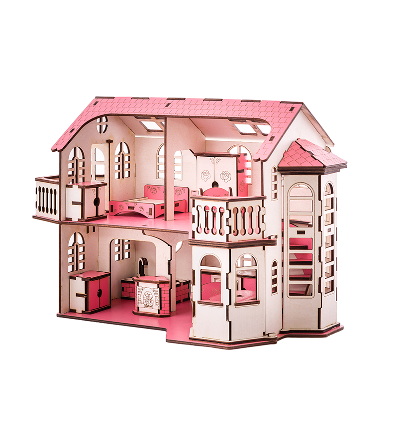 Кукольные домики и мебель для кукол любых размеров - ваша маленькая принцесса будет счастлива!