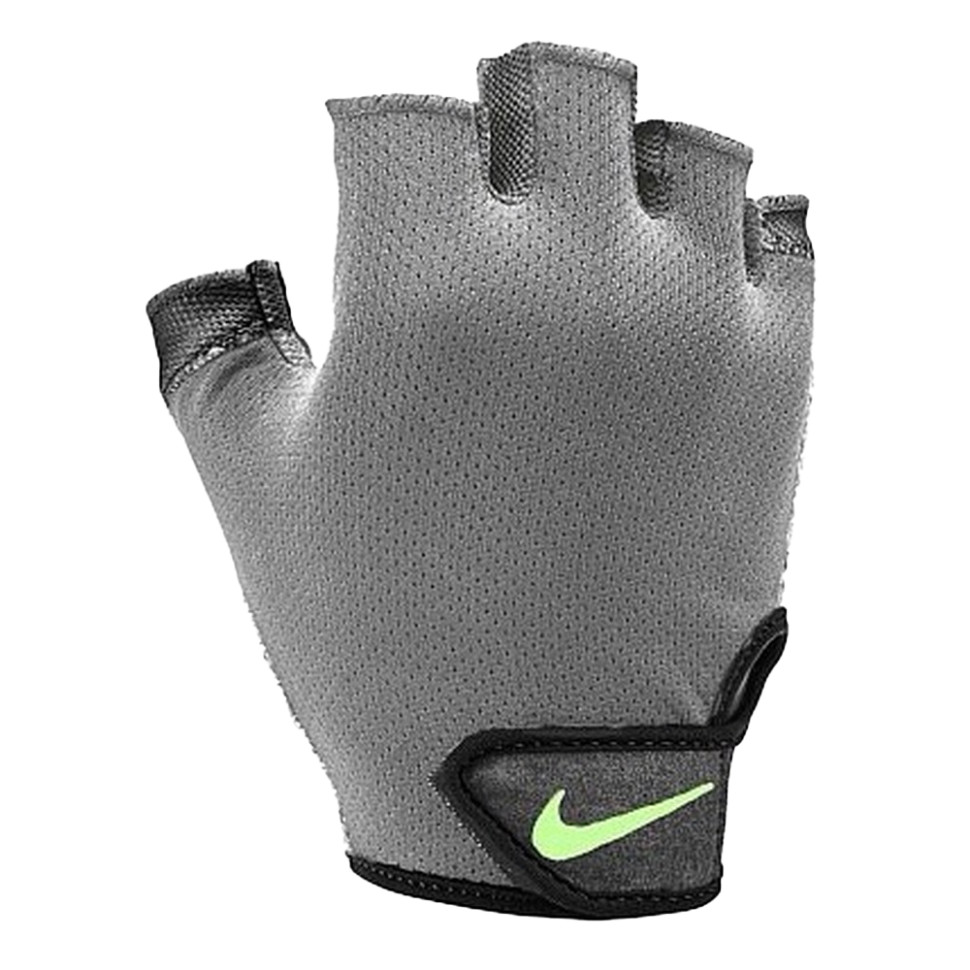Рукавички для тренінгу M ESSENTIAL FG Nike N.LG.C5.044.LG, сірий, чорний, L