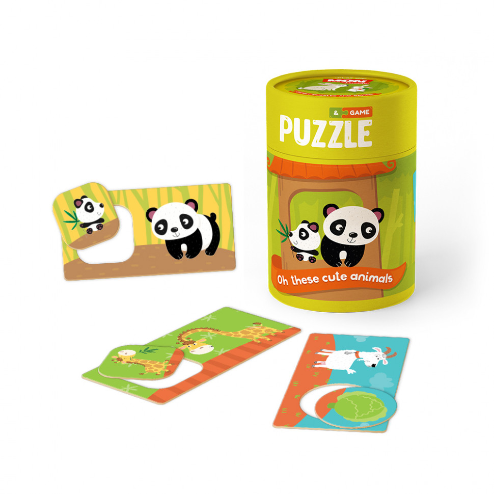 Пазл і гра Mon Puzzle "Зоологія для Малюків. Хвостаті Друзі" 200109 по цене 196 грн.