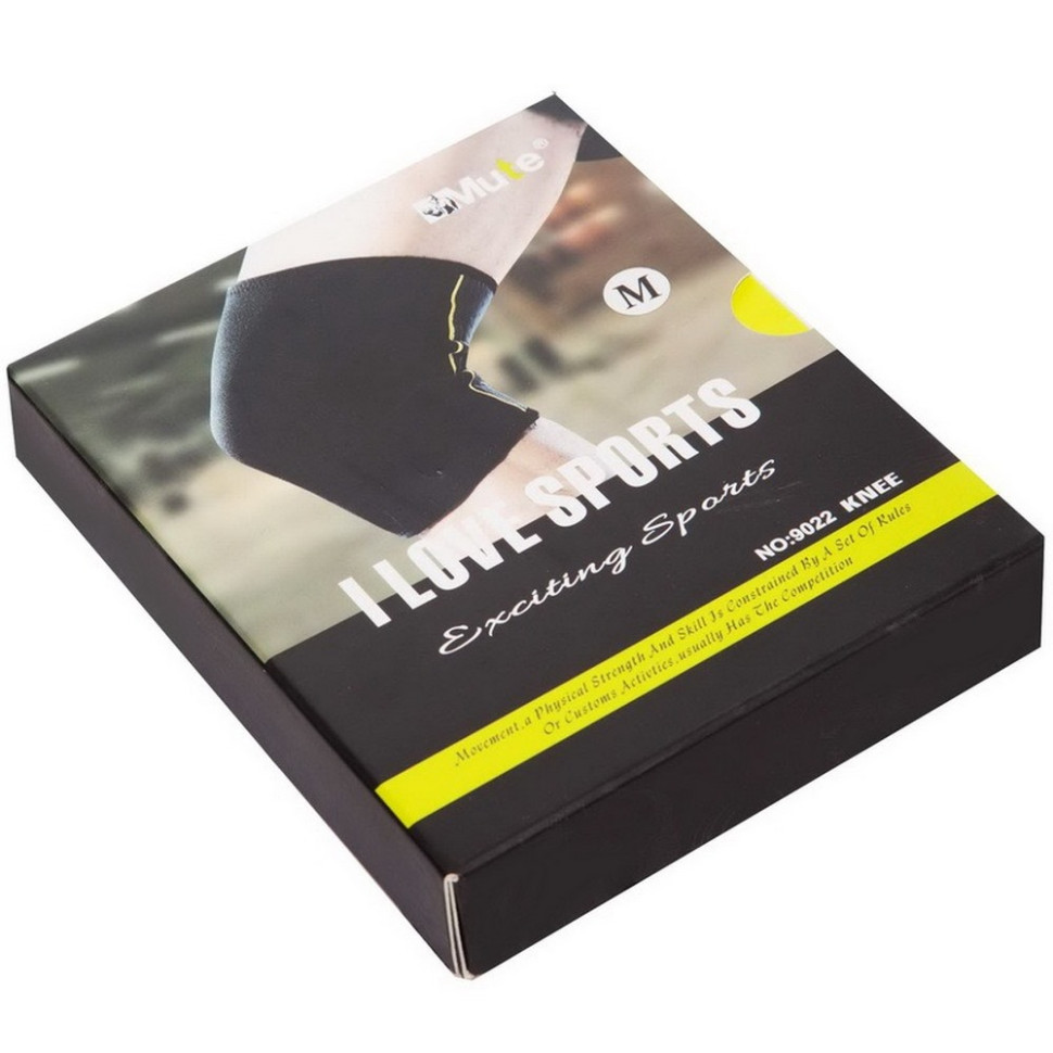 Наколенник эластичный бандаж MUTE 9022 Gemini Sport GMT-9022