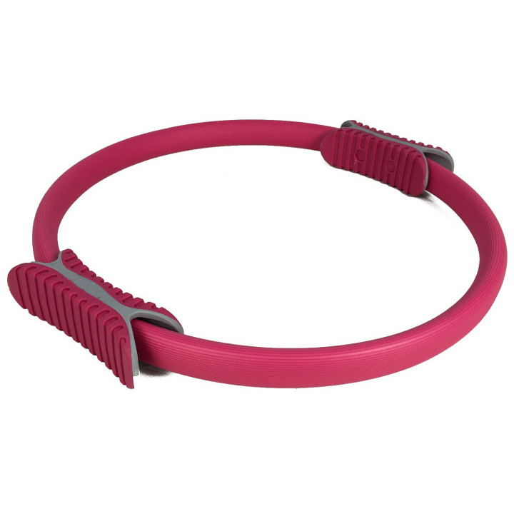 Кольцо для пилатеса, фитнеса и йоги EasyFit EF-1850-P розовый 38 см