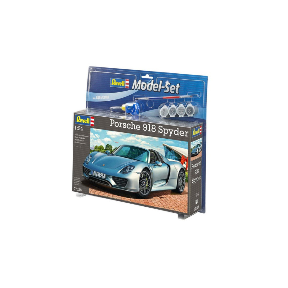 Збірна модель-копія набір Автомобіль Porsche 918 Spyder Revell RVL-67026 рівень 4, 1:24