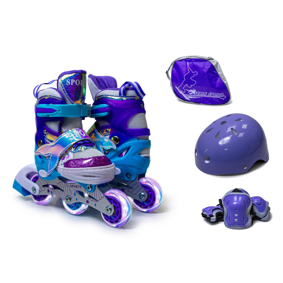 Комплект ролики и снаряжение 