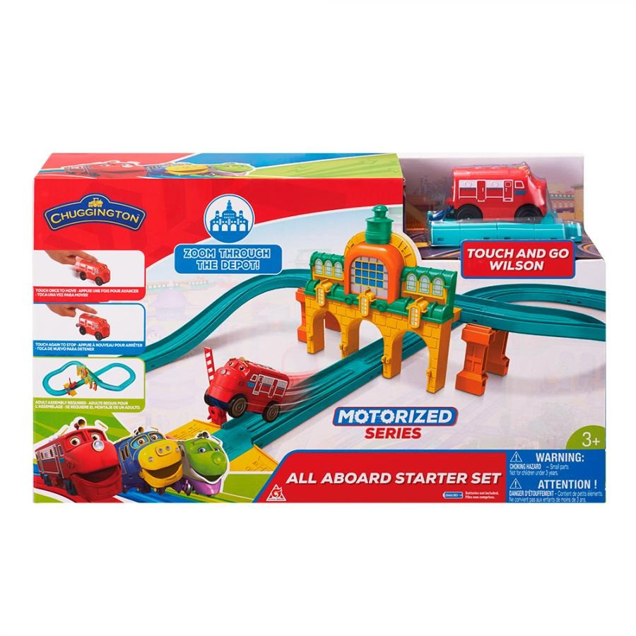Трек «Залізничне депо» з паровозиком Вілсоном CHUGGINGTON EU890501