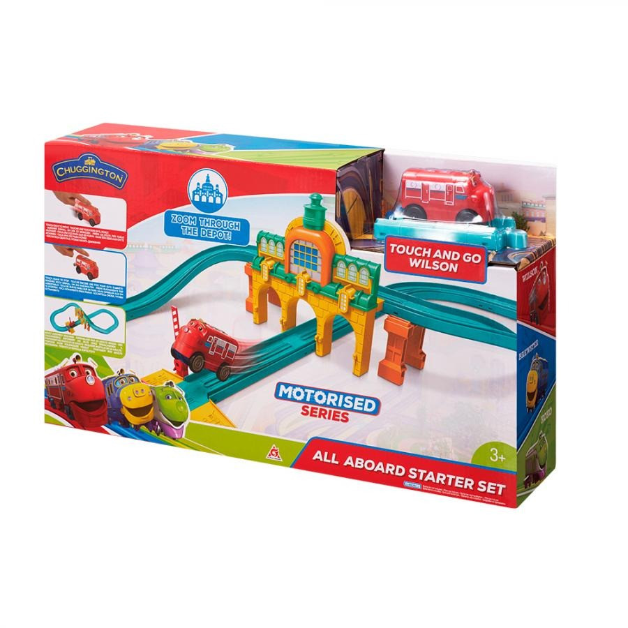 Трек «Залізничне депо» з паровозиком Вілсоном CHUGGINGTON EU890501