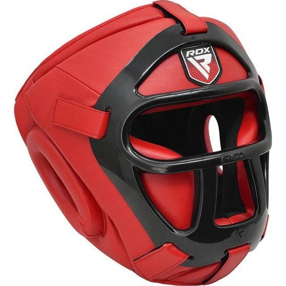 Шолом боксерський закритий T1 Grill Full RDX Inc Limited HGR-T1FR-M, Red, M