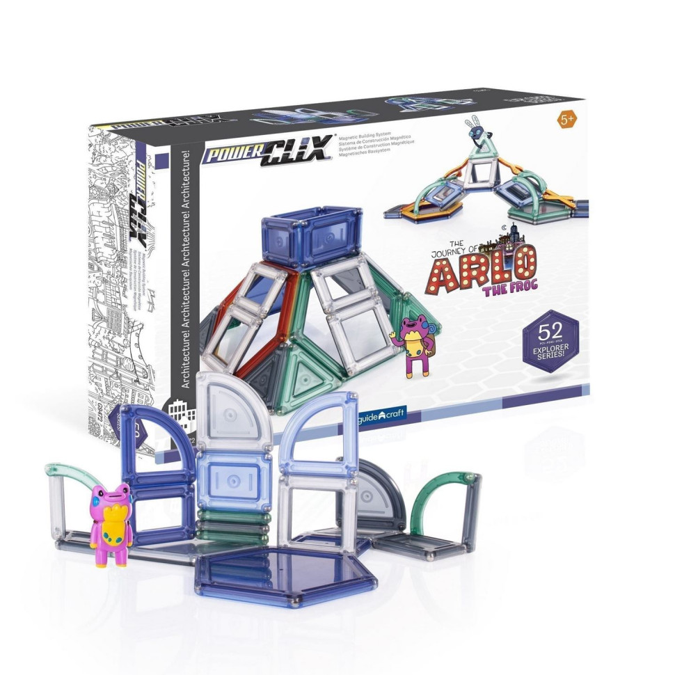 Магнітний конструктор PowerClix Explorer Series 