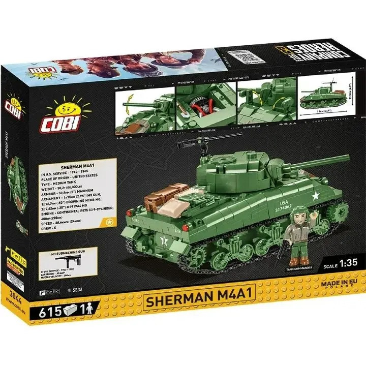 Конструктор Танк M4 Шерман 