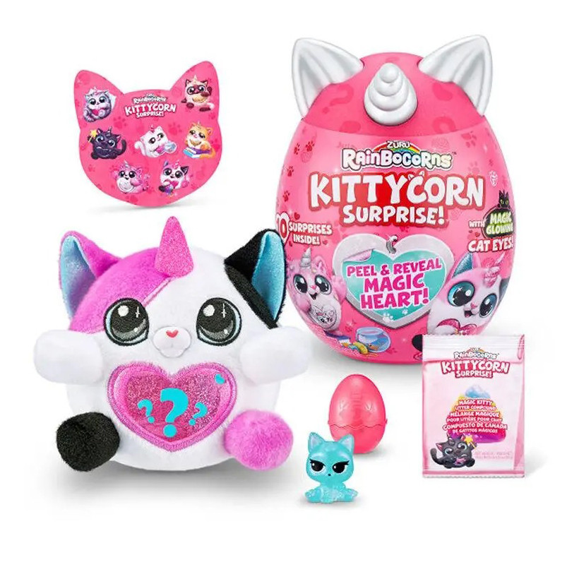 Мягкая игрушка-сюрприз Rainbocorn-B 9259В (серия 5 Kittycorn Surprise)