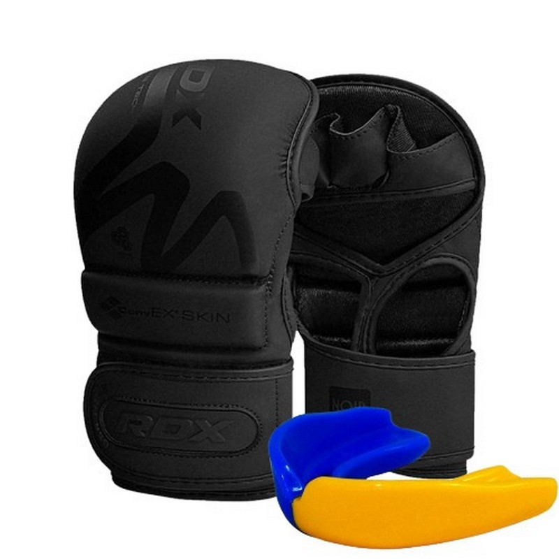 Перчатки для ММА T15 Noir Inner Matte RDX Inc Limited GSR-T15MB-XL, размер XL