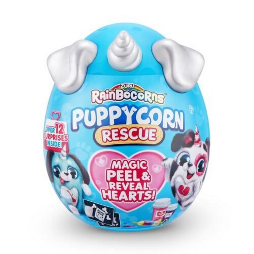 М'яка іграшка-сюрприз Rainbocorn 9261B (серія Puppycorn Rescue)