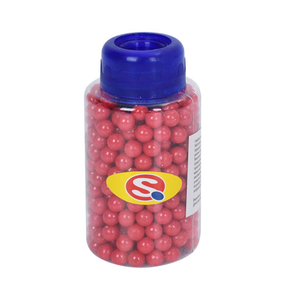 Пульки для детского оружия Bambi SQU-047(Red) пластик, 6 мм, 320 шт