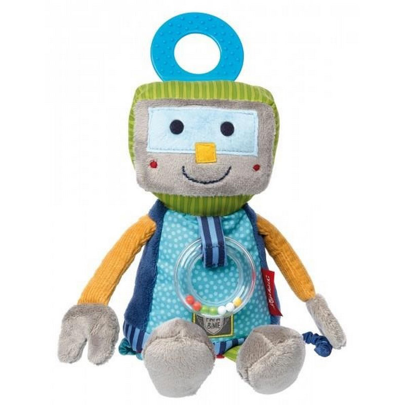 Мягкая детская игрушка Робот sigikid 41673SK 25 см, с безопасных материалов