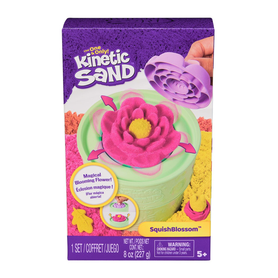 Набір піску для дитячої творчості Казкові квіти Kinetic Sand 71677