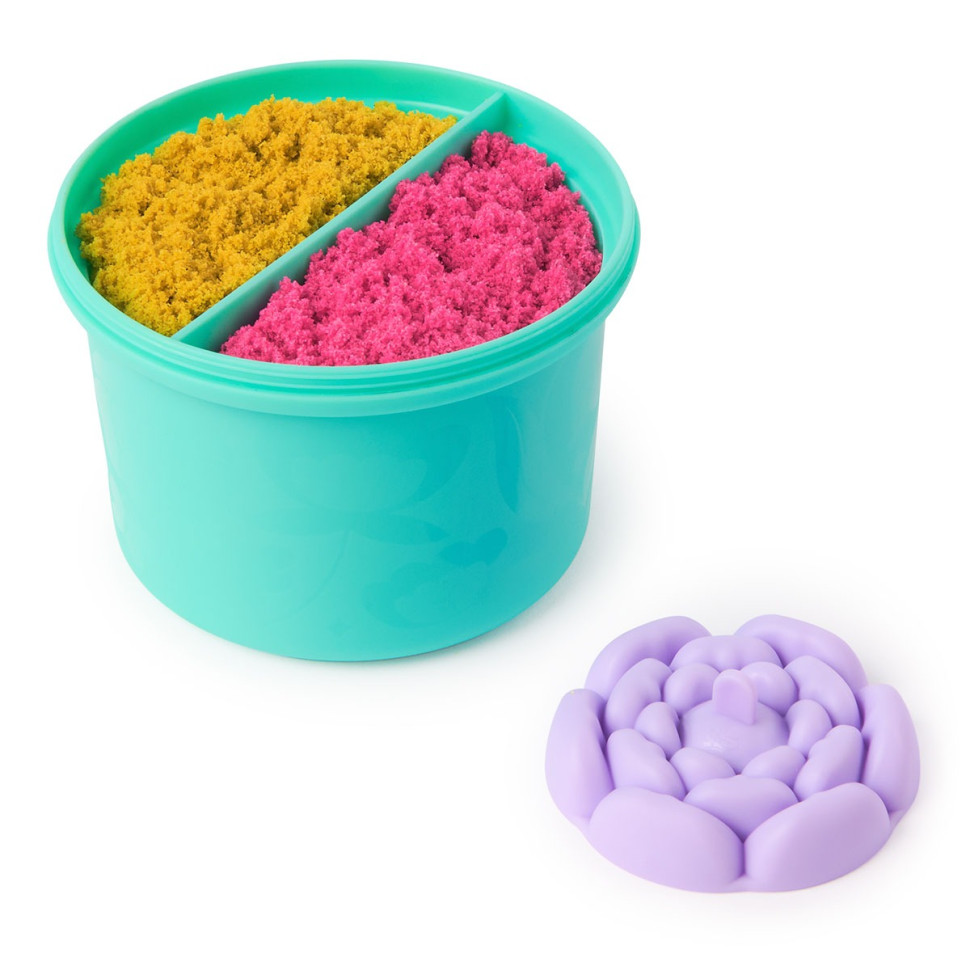 Набір піску для дитячої творчості Казкові квіти Kinetic Sand 71677