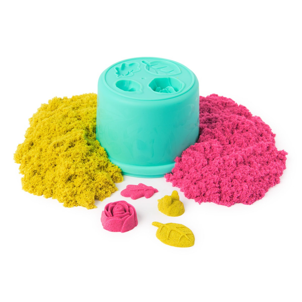 Набір піску для дитячої творчості Казкові квіти Kinetic Sand 71677