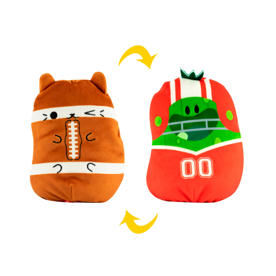 М’яка іграшка Cats Vs Pickles 2 в 1 – Котик та огірок Спортсмени CVP2200-3