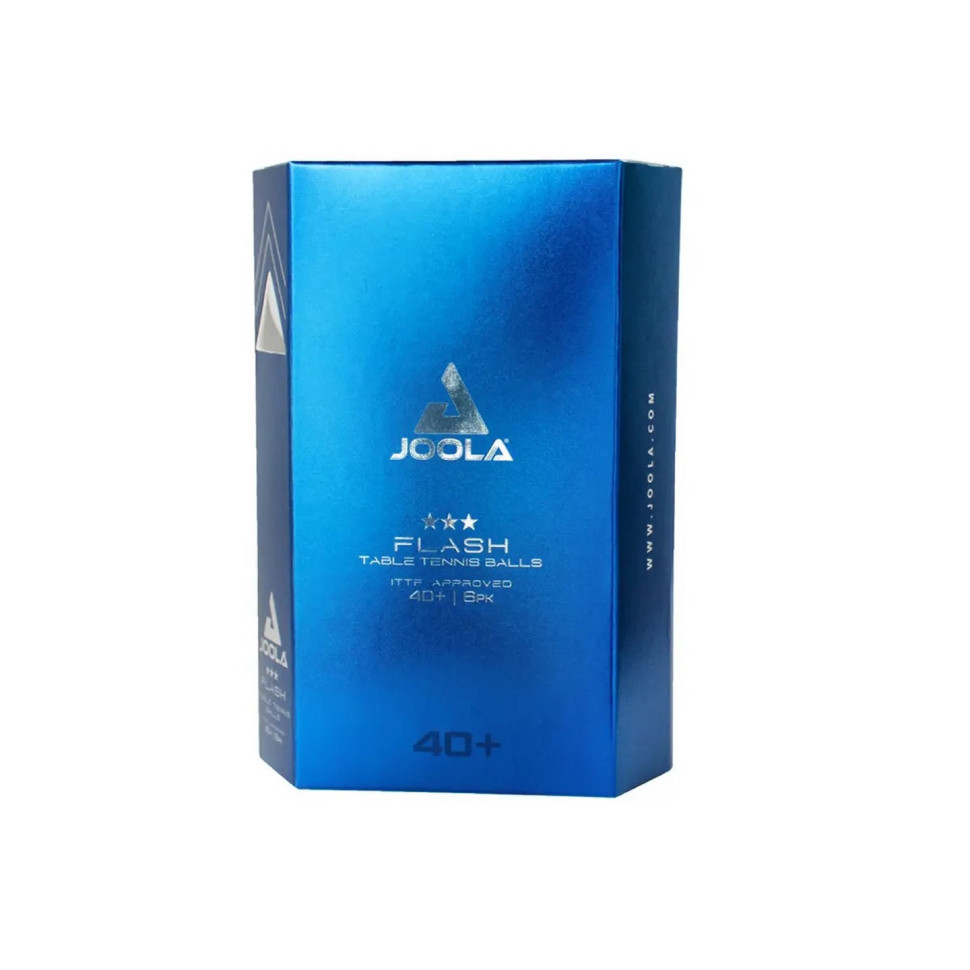 Мячи для настольного тенниса Flash 40+ Joola 930941 White 6 шт 