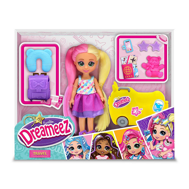 Детский мини-игровой набор с куклой