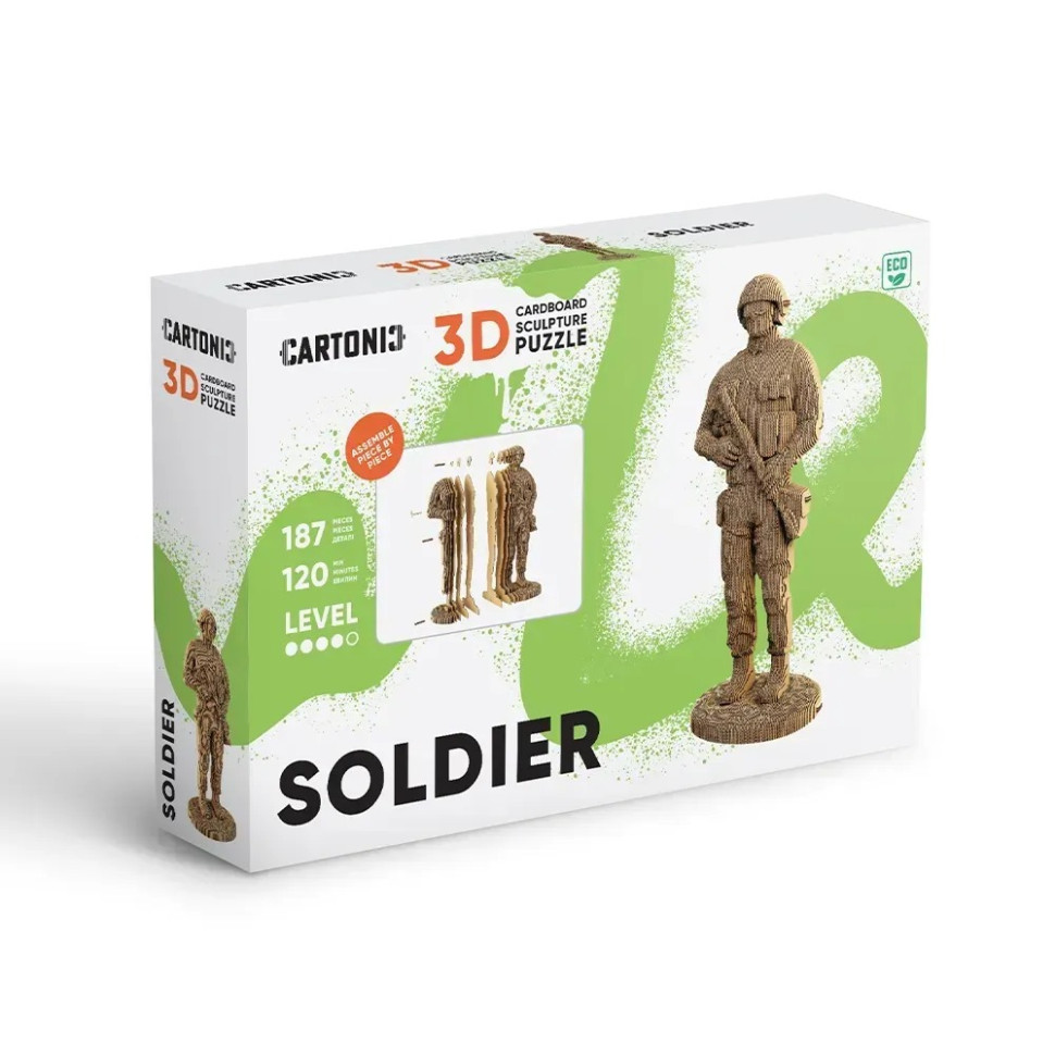 Картонний конструктор 3D Puzzle 