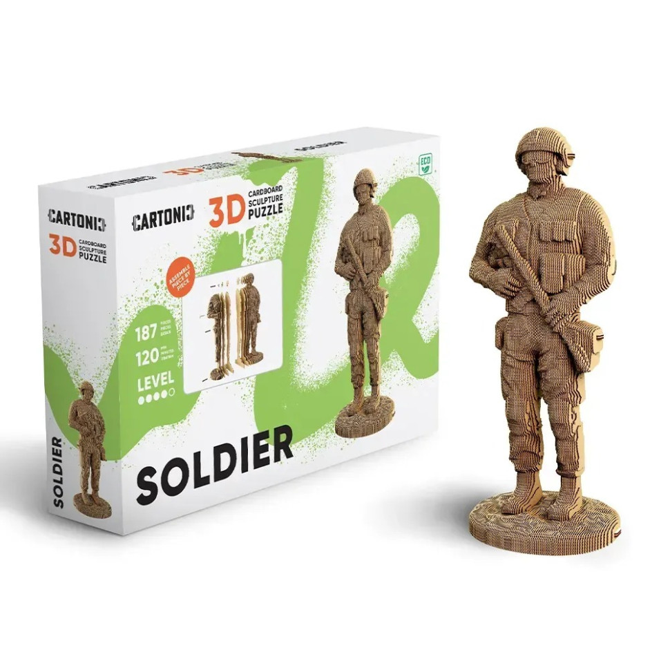Картонний конструктор 3D Puzzle 