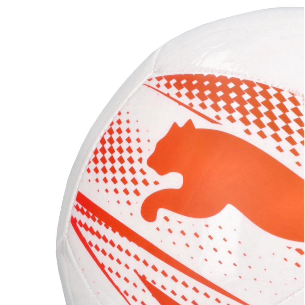 Мяч футбольный ATTACANTO Graphic Puma 084073-17-4 бело-оранжевый № 4