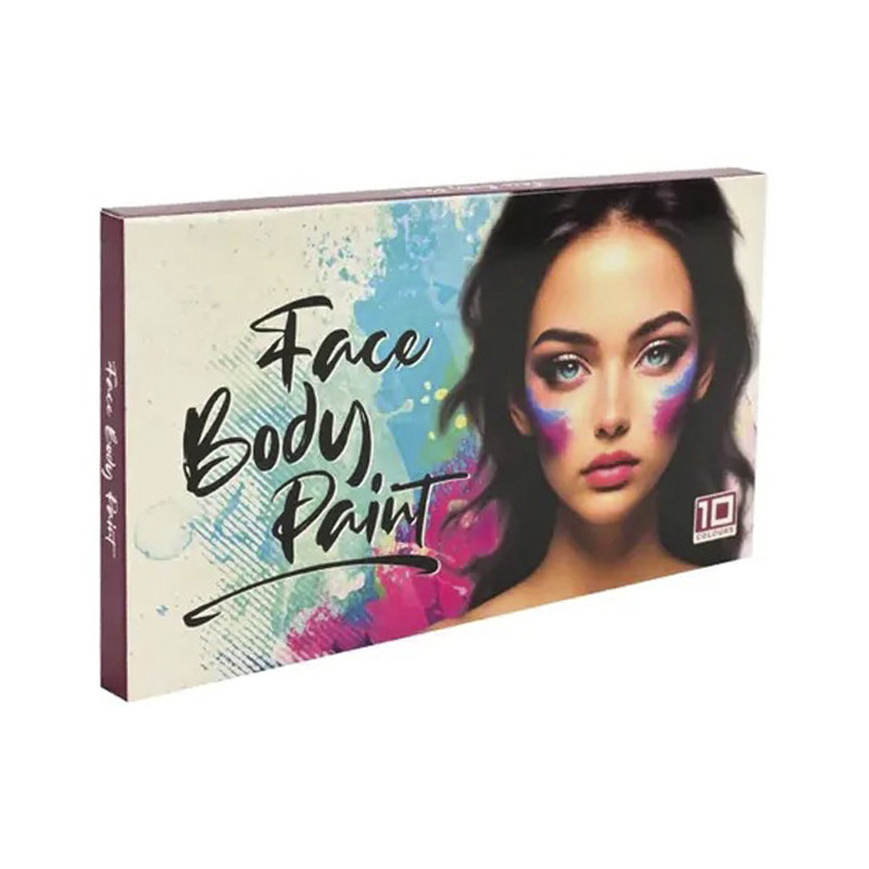 Дитячий набір аквагриму Bambi Cel-2503 палетка, пензлик, 10 кольорів