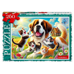 Пазл класичний "Друзі" Danko Toys С260-14-02, 260 елементів