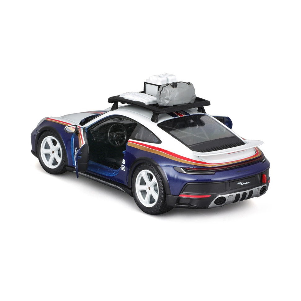 Автомодель спорткар PORSCHE 911 DAKAR Bburago 18-28029 (1:24)