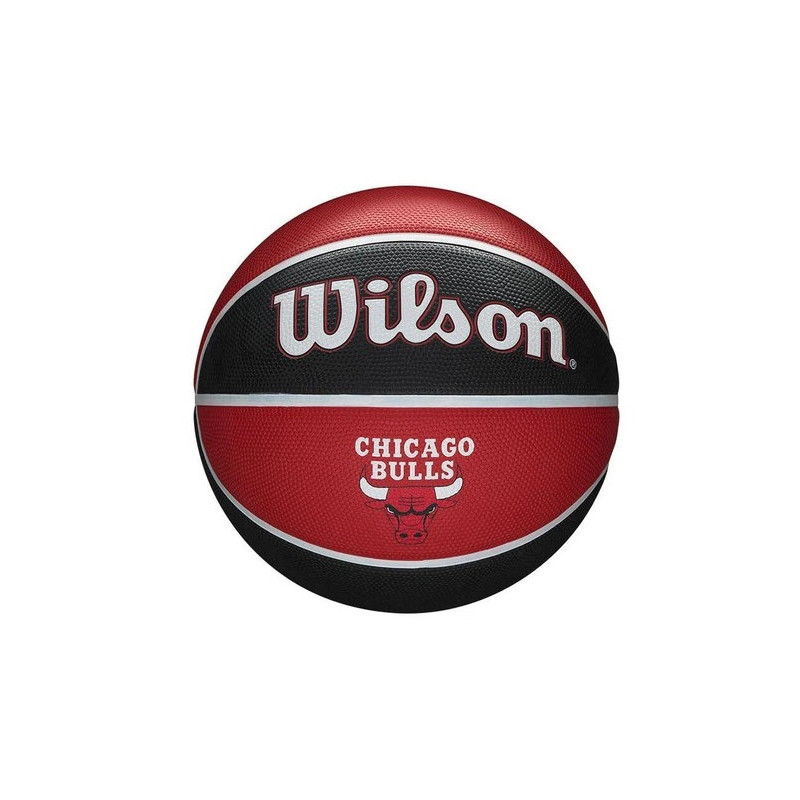 М'яч баскетбольний NBA TEAM TRIBUTE BSKT CHI BULLS S Wilson WZ4021501XP, розмір 7 подарункова коробка + насос